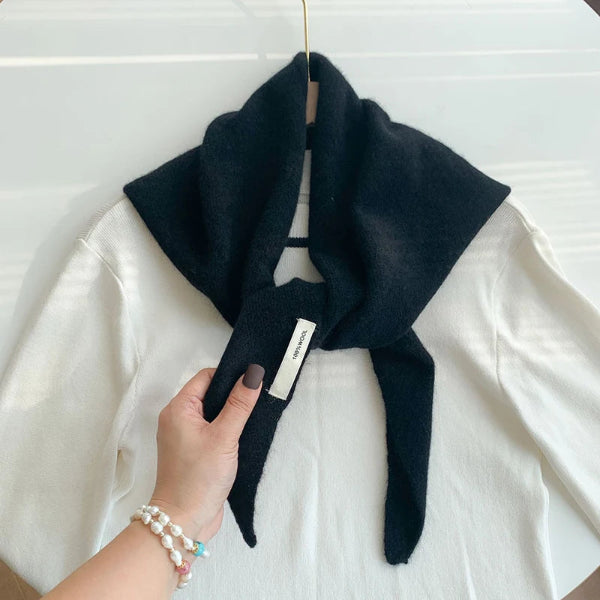 Écharpe Laine Bleu Nuit