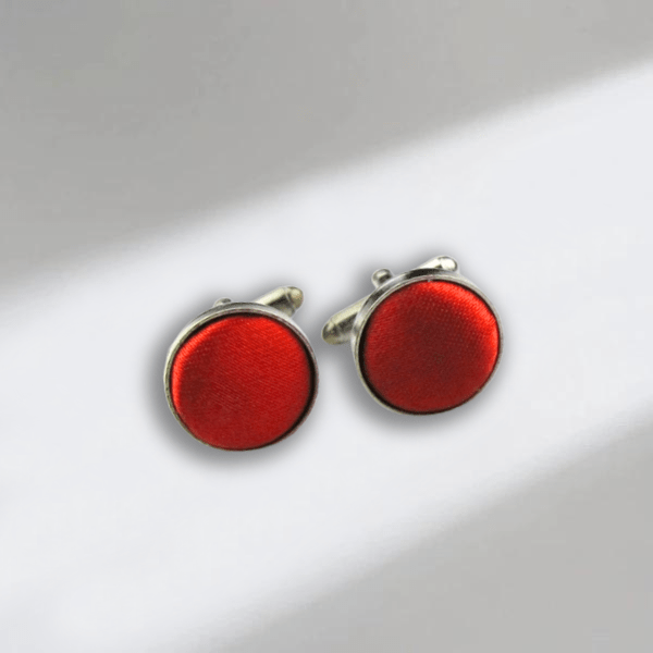 Boutons de Manchette Rouge