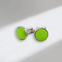 Boutons de Manchette Vert