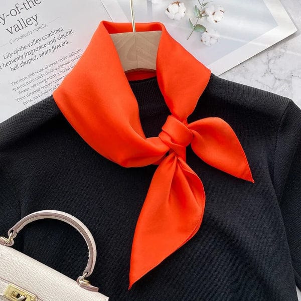 Foulard Carré Orange