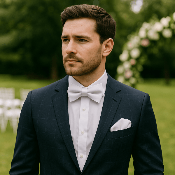 Nœud Papillon Blanc Lifestyle