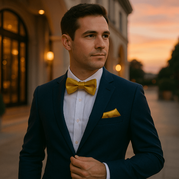 Nœud Papillon Doré Lifestyle