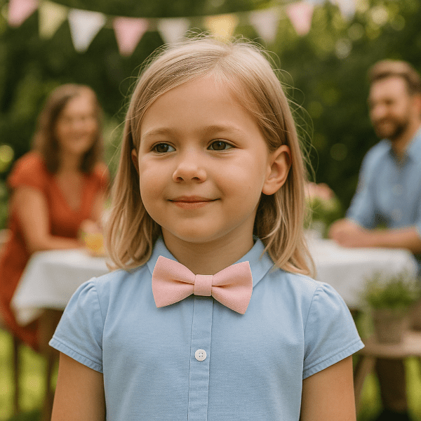 Nœud Papillon Enfant Rose Clair Lifestyle