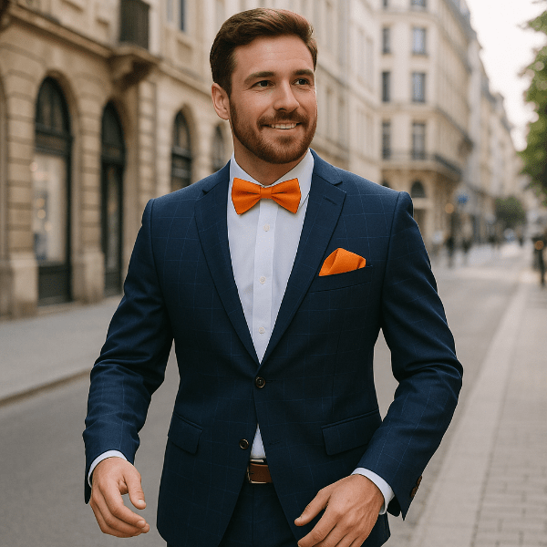 Nœud Papillon Orange Lifestyle