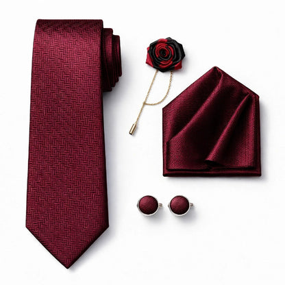 Cravate Rouge Foncé