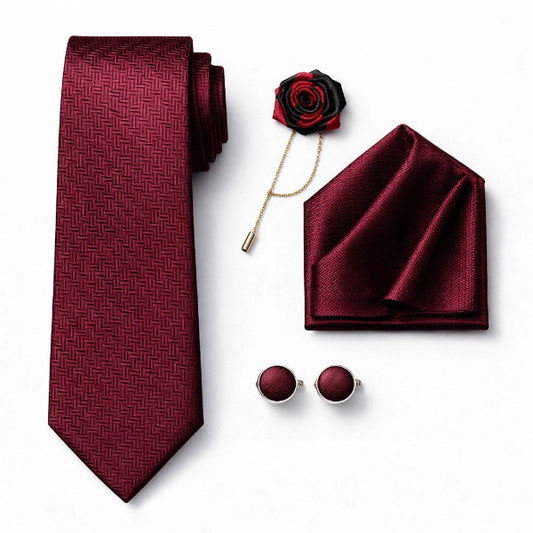 Cravate Rouge Foncé