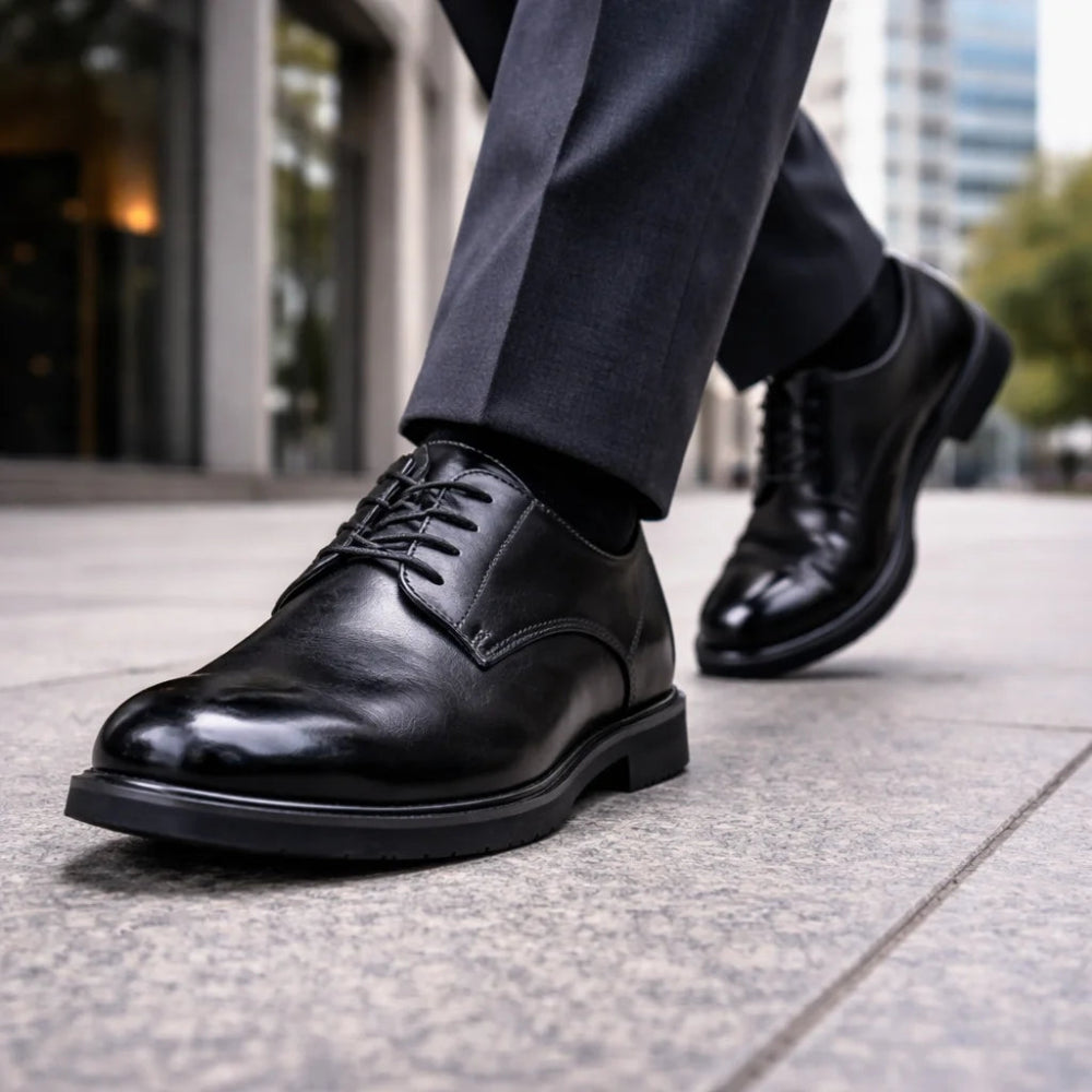 Derbies Homme Cuir Noir arche