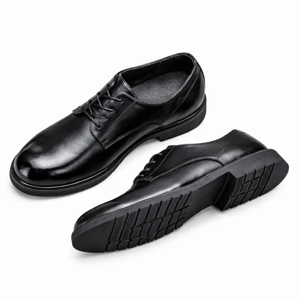 Derbies Homme Cuir Noir Packshoot