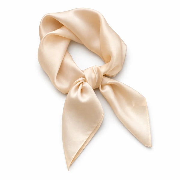 Foulard Carré Beige