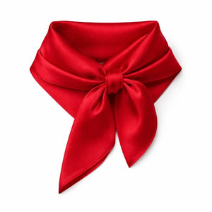 Foulard Carré Rouge
