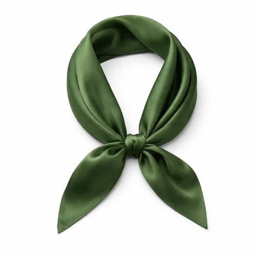 Foulard Carré Vert