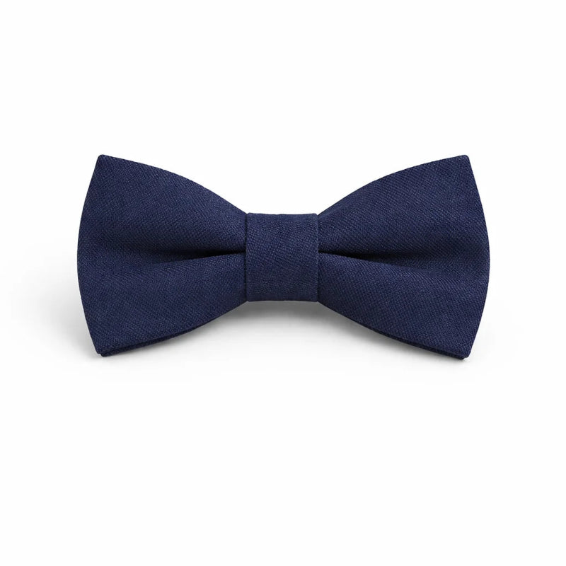 Nœud Papillon Coton Bleu Marine