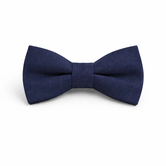 Nœud Papillon Coton Bleu Marine