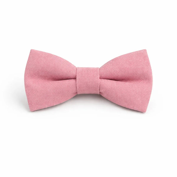 Nœud Papillon Coton Rose