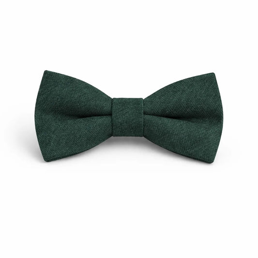 Nœud Papillon Coton Vert Foncé