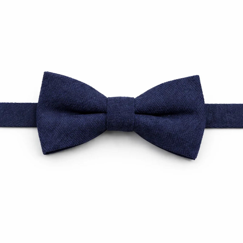 Nœud Papillon Enfant Coton Bleu Marine