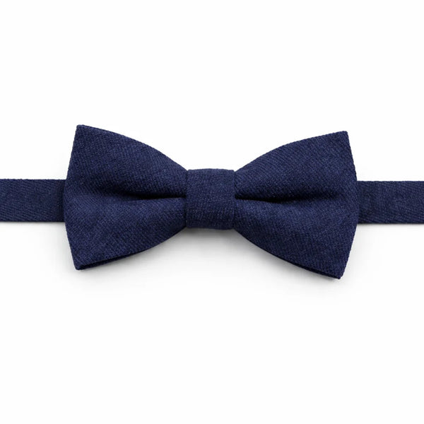 Nœud Papillon Enfant Coton Bleu Marine
