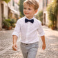 Nœud Papillon Enfant Coton Bleu Marine Porter