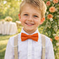 Nœud Papillon Enfant Coton Orange Porter