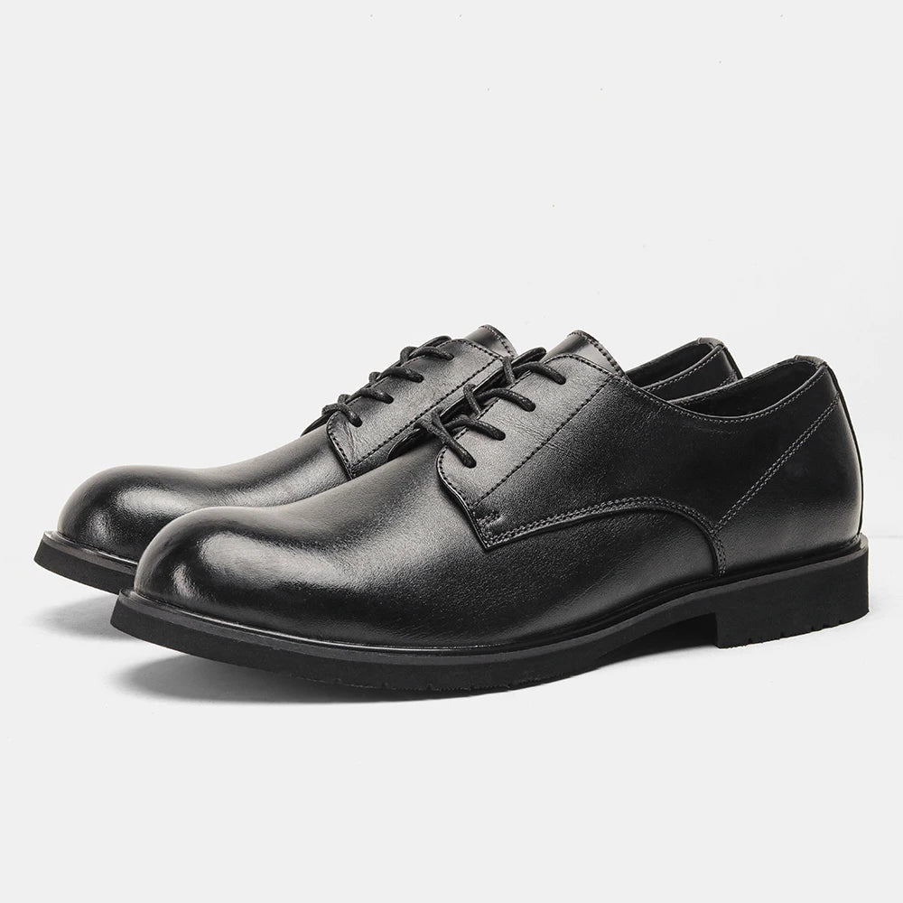 Derbies Homme Cuir Noir