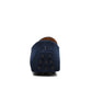 Mocassin Homme Daim Bleu Dos