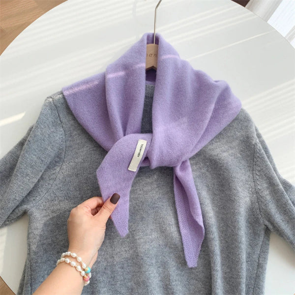 Écharpe Laine Lavande