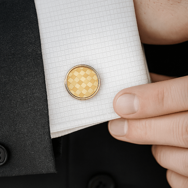 Boutons de Manchette Damier Porter