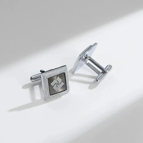 Boutons de Manchette Fleur