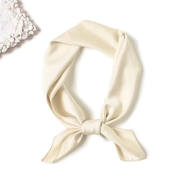 Foulard Carré Blanc