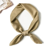 Foulard Carré Brun