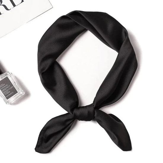 foulard Carré Noir