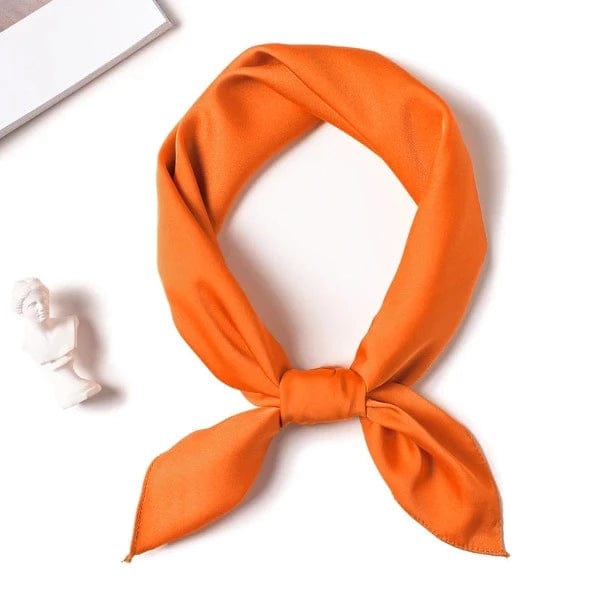 Foulard Carré Orange