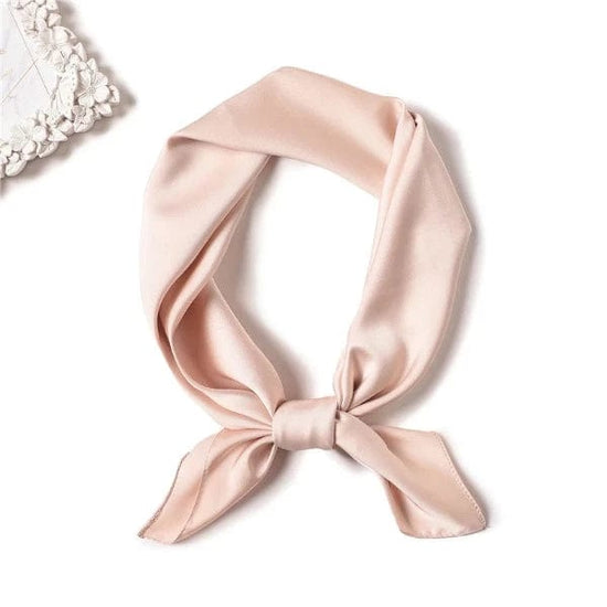 Foulard Carré Rose