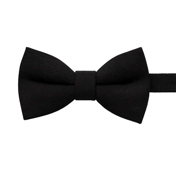 Nœud Papillon Coton Noir