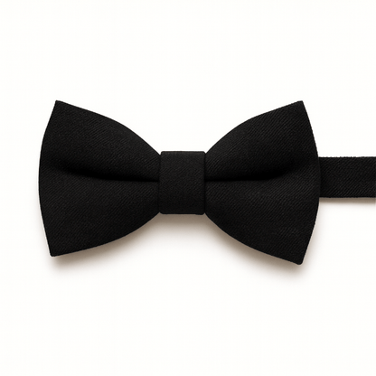 Nœud Papillon Coton Noir