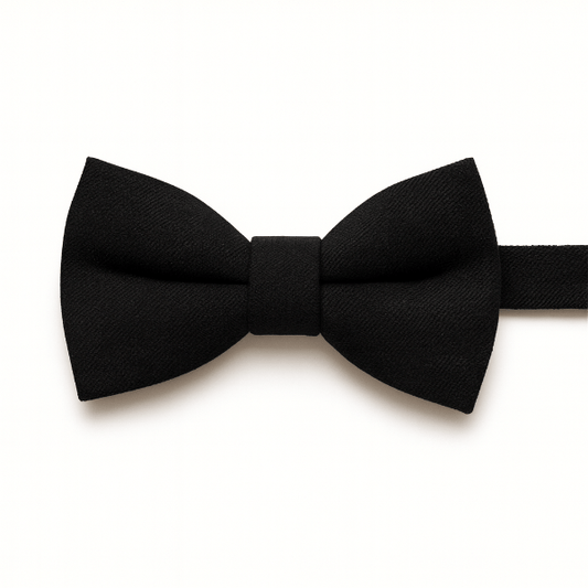 Nœud Papillon Coton Noir