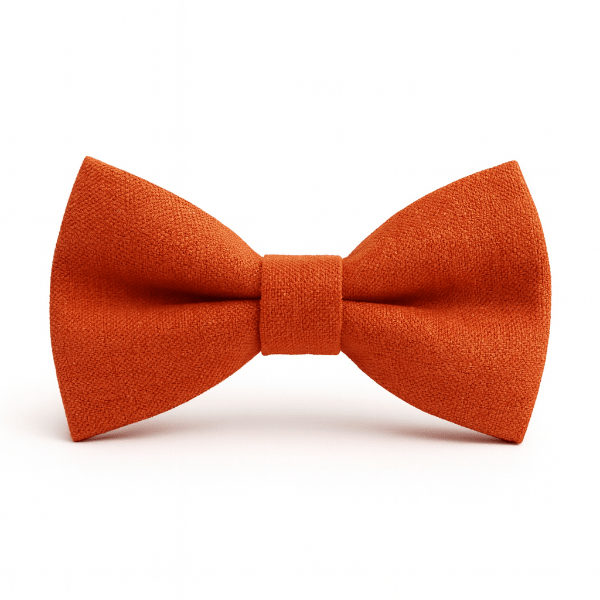 Nœud Papillon Coton Orange