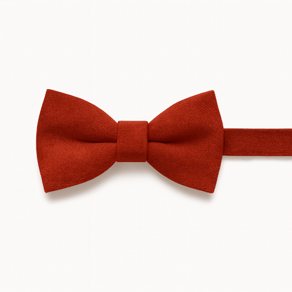 Nœud Papillon Coton Rouge