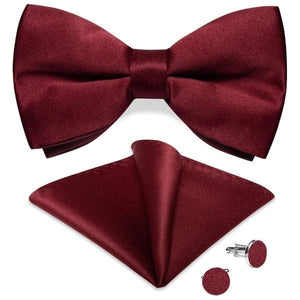 Nœud Papillon Rouge Foncé