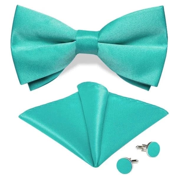 Nœud Papillon Vert Bleu