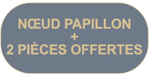 nœud papillon + 2 piece offertes